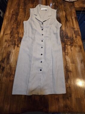 ✨ Vintage Y2K Worthington Checked Mini Dress – Size 6 ✨